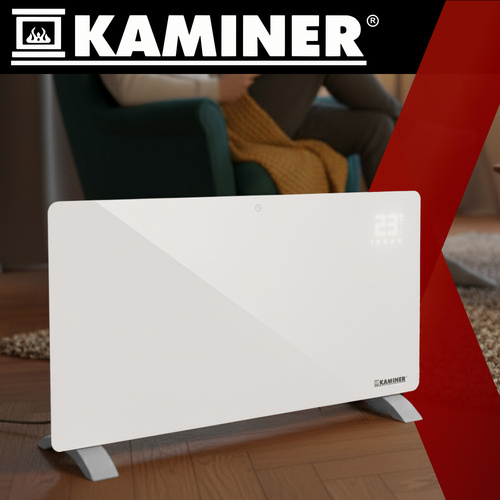 Elektrický sklenený radiátor Zelva Kaminer 26573 – Obrázok 2