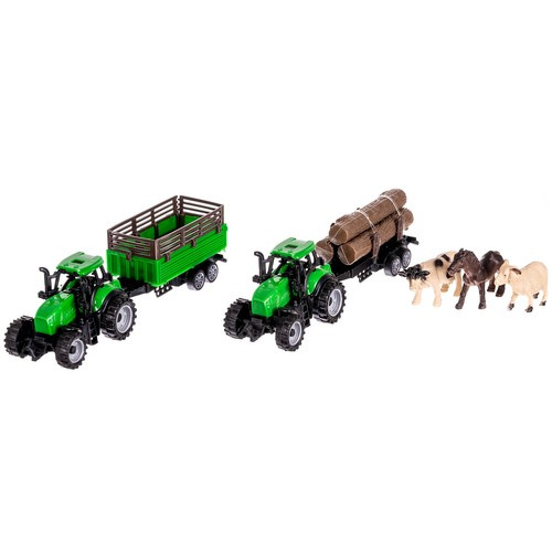 Farma so zvieratami + 2 farmárske vozidlá 22404 – Obrázok 2