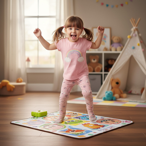 Interaktívna tanečná podložka 82 x 65 cm – Obrázok 2
