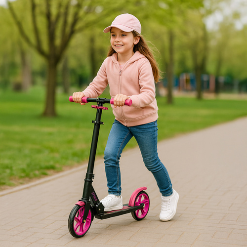 Kolobežka Spidoo ružová Kruzzel 25628 – Obrázok 2