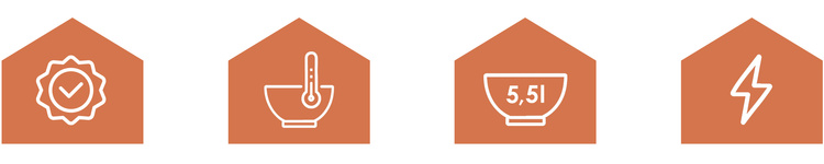 Kuchynský robot Ruhhy 25729 s vyhrievanou misou a váhou – Obrázok 10