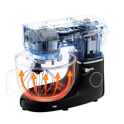 Kuchynský robot Ruhhy 25729 s vyhrievanou misou a váhou – Obrázok 5