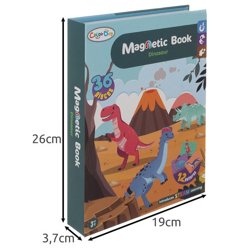 Magnetické puzzle - dinosaury 24730 – Obrázok 4