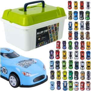 Motorizované autá v kufri, 50 ks. 26603