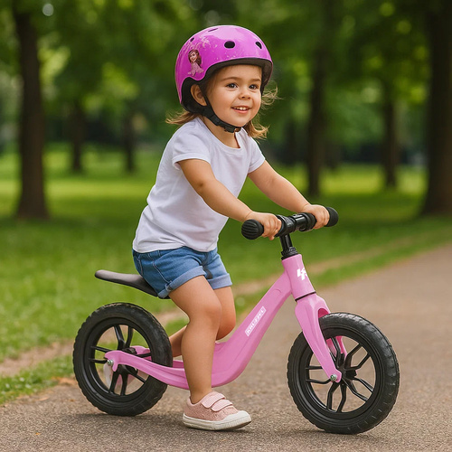 Odrážadlo -balančný bicykel ružový Kruzzel 25768 – Obrázok 2