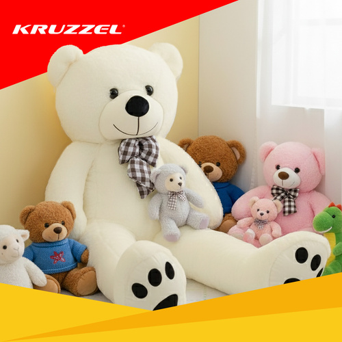 Plyšový medvedík 180cm Kruzzel 25925 – Obrázok 2
