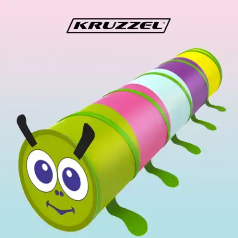 Detský stan - Kruzzel húsenica 23926 – Obrázok 8
