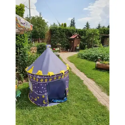 Detský stan modrý 23474 – Obrázok 7
