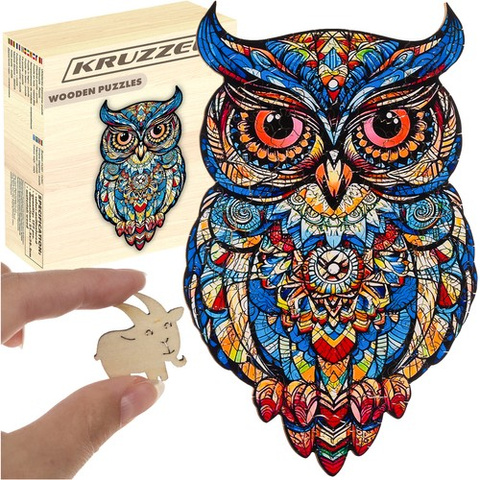 Drevené puzzle - Kruzzel puzzle 24551