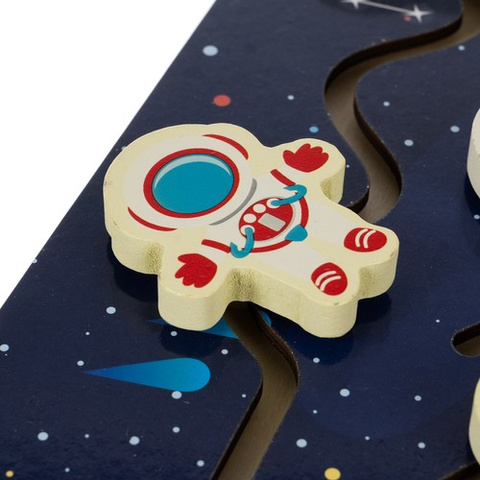 Drevené puzzle - slnečná sústava Kruzzel 24763 – Obrázok 3