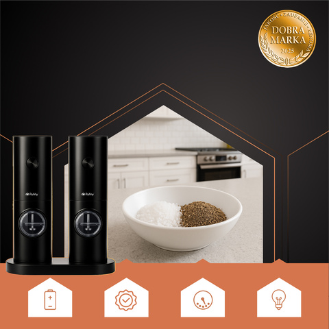 Elektrický mlynček - 2 ks. Ruhhy 25558 – Obrázok 5