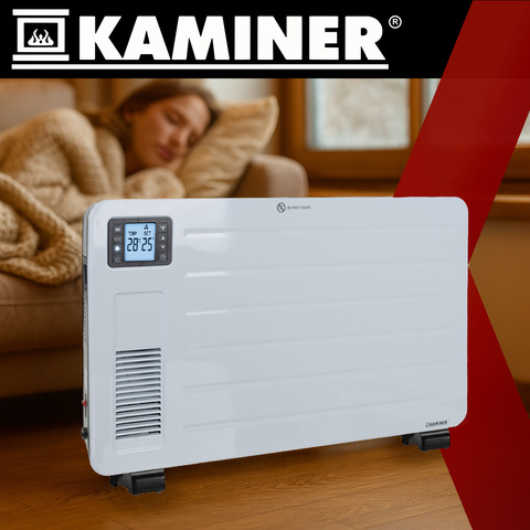 Elektrický radiátor - biely Ziflo Kaminer 26402 – Obrázok 3