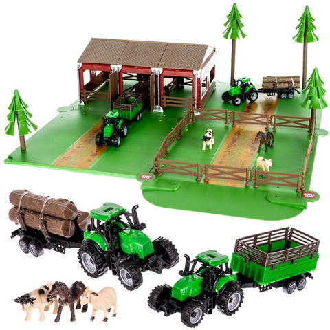 Farma so zvieratami + 2 farmárske vozidlá 22404