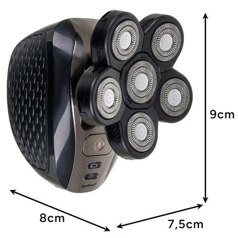 Holiaci strojček na vlasy a fúzy Soulima 26423 – Obrázok 9