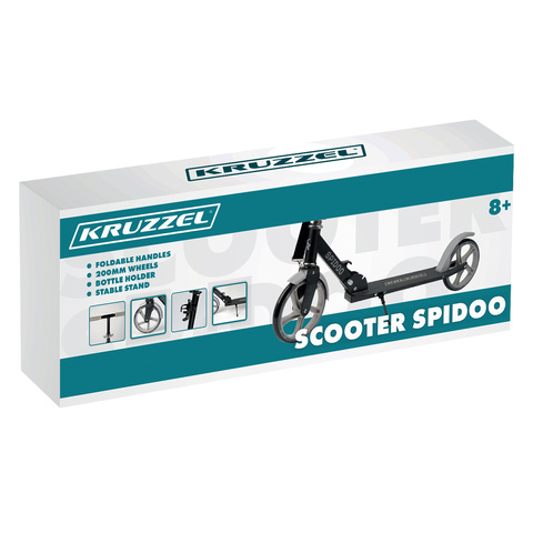 Kolobežka Spidoo šedá Kruzzel 25629 – Obrázok 15