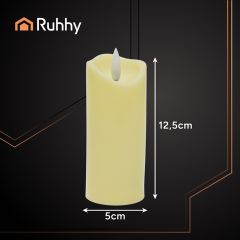 LED sviečka / vložka 12,5 x5cm 1ks Ruhhy 26484 – Obrázok 3