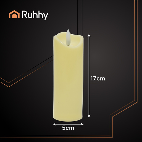 LED sviečka / vložka 17x5cm 1ks Ruhhy 26720 – Obrázok 3