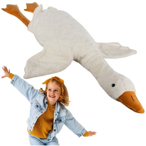 Maskot - plyšová hračka hus 130cm Kruzzel 24720