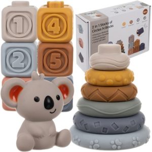 Mäkké senzorické bloky - 13 ks Kruzzel 24812