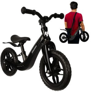 Odrážadlo -balančný bicykel čierny Kruzzel 25767