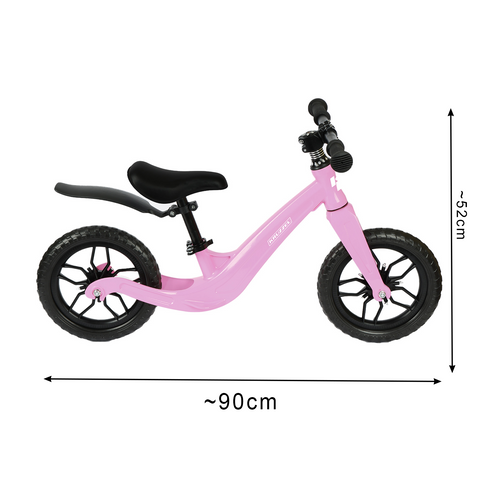 Odrážadlo -balančný bicykel ružový Kruzzel 25768 – Obrázok 11