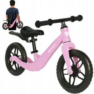 Odrážadlo -balančný bicykel ružový Kruzzel 25768