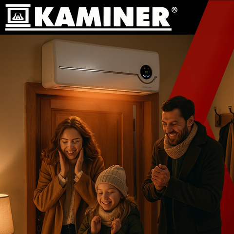Ohrievač vzduchovej clony Airo Kaminer 26389 – Obrázok 3