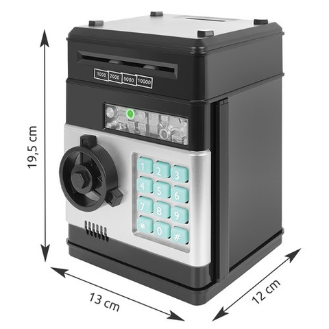 Prasiatko - trezor / elektronický bankomat 23545 – Obrázok 5
