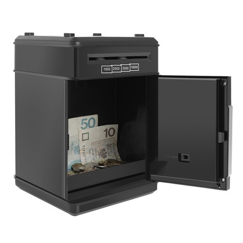Prasiatko - trezor / elektronický bankomat 23545 – Obrázok 2
