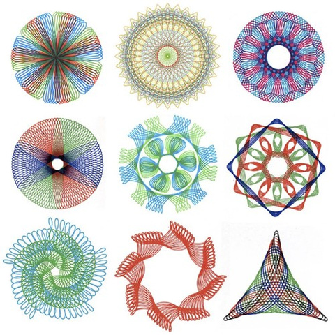 Súprava na kreslenie - spirograf Maaleo 24346 – Obrázok 6