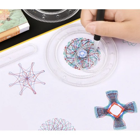 Súprava na kreslenie - spirograf Maaleo 24346 – Obrázok 4