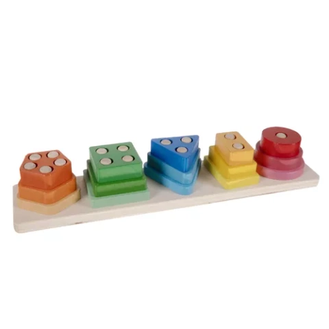 Triedič - drevené puzzle Kruzzel 22492 – Obrázok 3