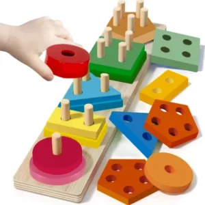 Triedič - drevené puzzle Kruzzel 22492
