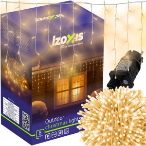 Vonkajšie svetlá 500LED 22,5m teplá biela Izoxis 23223