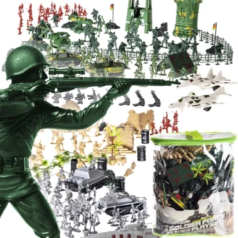 Vojenská základňa 300 kusov 23432