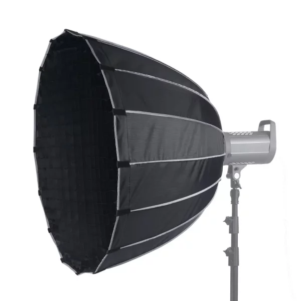 Parabolický softbox , 880 mm, osemuholníkový softbox s rýchlym uvoľnením a skladaním, ľahký a prenosný, pre držiak Bowens, 4 svetelné efekty, vhodný pre profesionálne fotografovanie, denné natáčanie – Obrázok 3