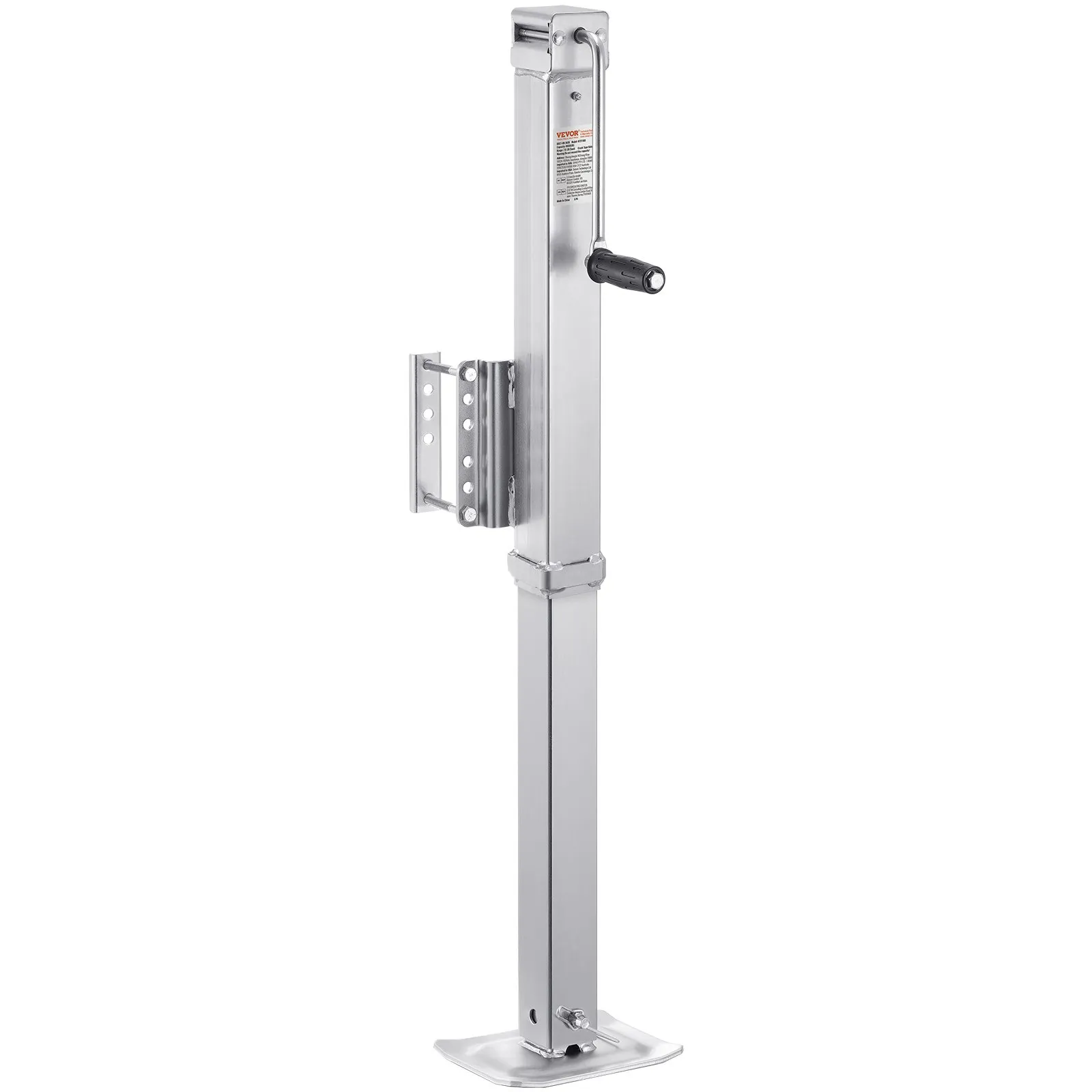 Zdvihák pre prívesy, statická nosnosť 3628 kg, otočný stojan pre vysoké zaťaženie, parkovací zdvihák 195 – 1005 mm s rukoväťou pre karavany, konské prívesy, úžitkové prívesy a jachtárske prívesy – Obrázok 3