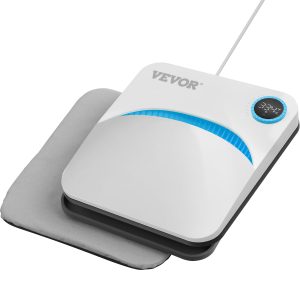 Tepelný lis, prenosná potlač tričiek 9" x 9", multifunkčný sublimačný prenosový tepelný lis, nažehľovací lis na tričká/tašky/vankúše/vinylové projekty pre HTV