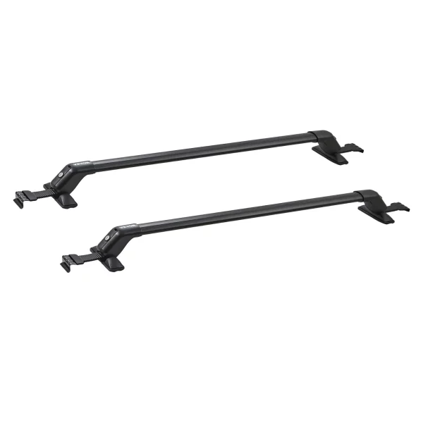 Strešný nosič, Priečne nosníky na auto 2 ks. Nosnosť 70,3 kg, vhodné pre autá, vzdialenosť medzi odkvapmi 105 – 109 cm, vzdialenosť od odkvapov k oknám 6 cm – Obrázok 2
