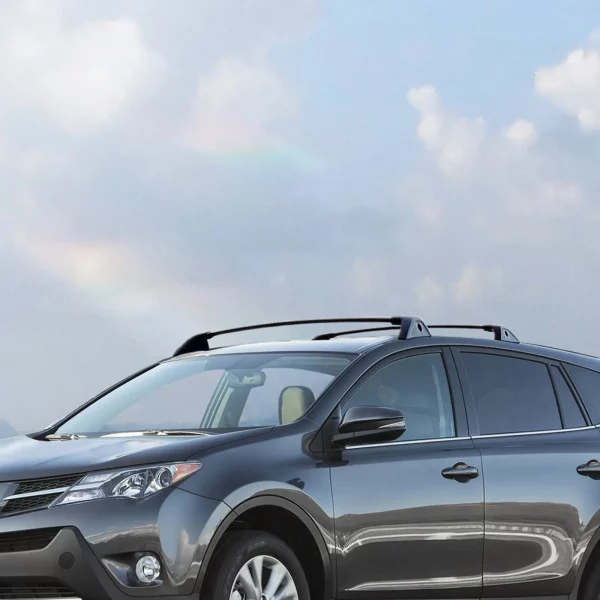 Priečky strešného nosiča, kompatibilné s Toyota RAV4 2020-2023, nosnosť 72,57 kg, priečky z hliníka odolného voči hrdzi so zámkami, strešný nosič (nevhodné pre modely Adventure/TRD Off-Road) – Obrázok 6