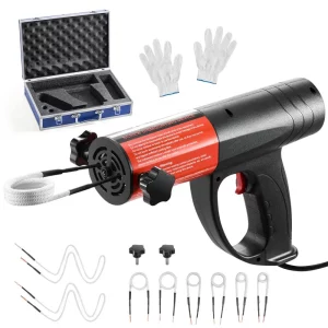 Indukčný ohrievač na odstraňovanie skrutiek, sada magnetického indukčného ohrievača s výkonom 1500 W, ohrievač na odstraňovanie hrdzavých skrutiek, náradie na opravu v autoservise s 8 cievkami