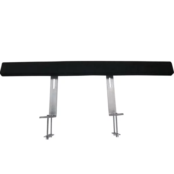 Sprievodca prívesom pre loď, 122 cm, 2 ks. Sprievodca prívesom z nehrdzavejúcej ocele, Sprievodca prívesom s doskami potiahnutými kobercom, vrátane montážneho materiálu, pre lyžiarsky čln, rybársky čln alebo plachetnicu – Obrázok 3