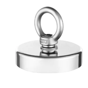 Magnetická rybárska sada Magnetická rybárska sada 318 kg Jednostranná ťažná sila, Rybárska sada s neodýmovým magnetom zo vzácnych zemín 60 mm na navíjanie v rieke Magnetický rybolov Ťažké zavesenie