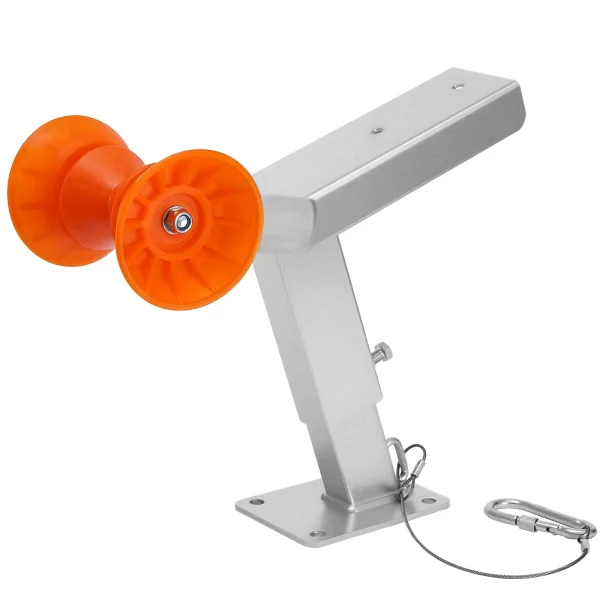 Sedadlo na príves s kolieskami, výškovo nastaviteľné 365 – 548 mm, veterný stojan s U-skrutkami pre ťažné zariadenie s rozmermi 50,8 – 76,2 mm Š x 76,2 – 101,6 mm V, vhodné pre vodný skúter, plachetnicu, rýchlostný čln – Obrázok 3