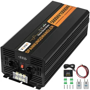 Menič napätia  230V, menič s čistým sínusovým napätím 5000W, menič s čistým sínusovým napätím 24V DC, menič s čistým sínusovým napätím