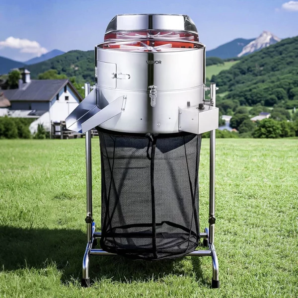 Elektrický zberač, 465 mm rezačka púčikov s čepeľami z nehrdzavejúcej ocele a nastaviteľnou rýchlosťou, hydroponický rezač so zberným vreckom, ručné nožnice, na listy a púčiky – Obrázok 5