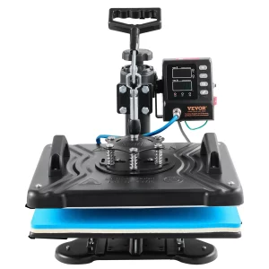 10 v 1 termolis 38 x 30 cm, transferový lis, čierny termolis, textilný termolis, multifunkčný sublimačný lis na tričká, lis na hrnčeky