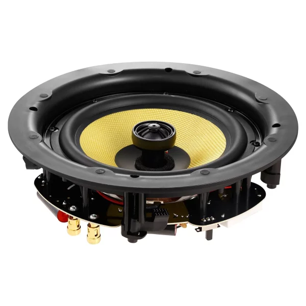 Stropný reproduktor  20 cm, 200 W, stropný a nástenný reproduktorový systém s impedanciou 8 Ω a citlivosťou 89 dB, do kuchyne, obývačky, spálne alebo krytej verandy – Obrázok 3