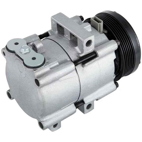 CO 101290C (4L3Z19703AB) Univerzálny kompresor klimatizácie pre modely F150 93-07 4,2 l 4,6 l 5,4 l 6,8 l FS10, zostava kompresora klimatizácie 58129 57129 58165 57165 – Obrázok 4
