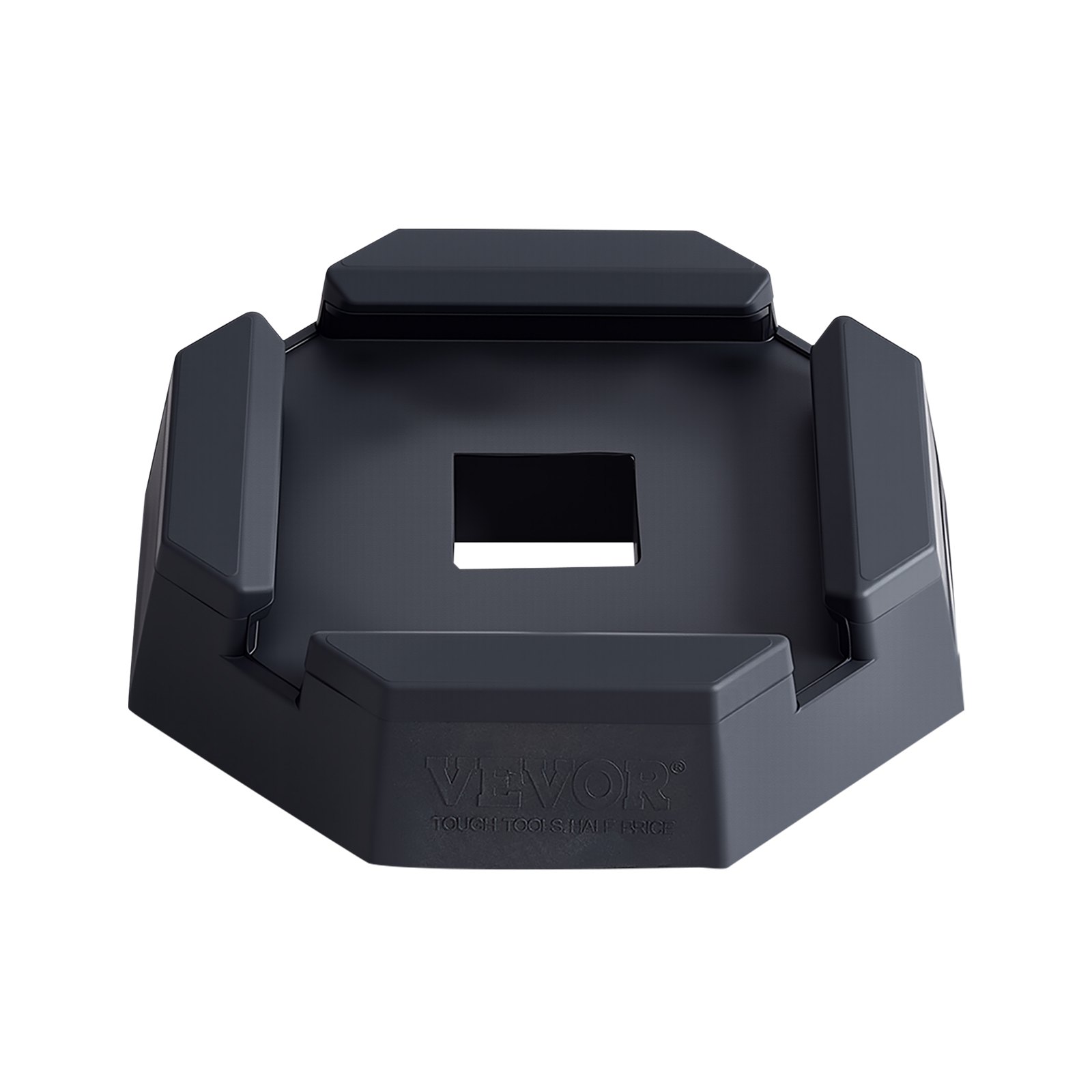 4-balenie vyrovnávacích podložiek pre obytné vozidlá, gumené podložky pre zdvihák prívesu s nosnosťou 2300 kg (na podložku), stabilizačná podložka pre zdvihák s veľkou plochou, ideálna pre štvorcové stopy (139,7 mm) – Obrázok 2